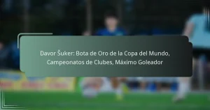 Davor Šuker: Bota de Oro de la Copa del Mundo, Campeonatos de Clubes, Máximo Goleador