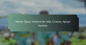 Marko Pjaca: Historia de vida, Crianza, Apoyo familiar